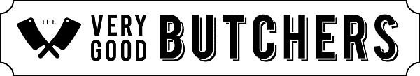The Very Good Butchers logo horizontal