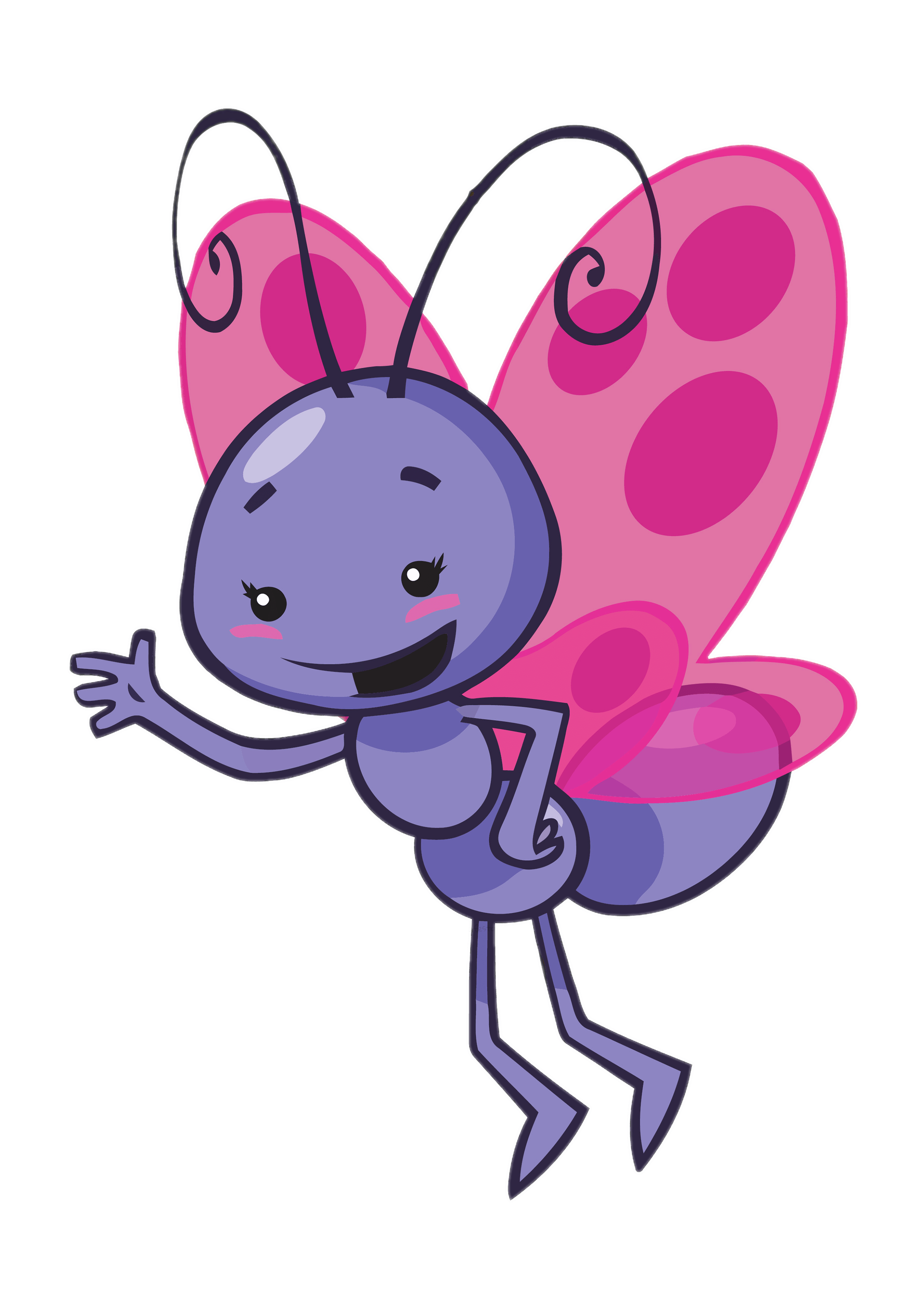 Lil Butterfly Waving