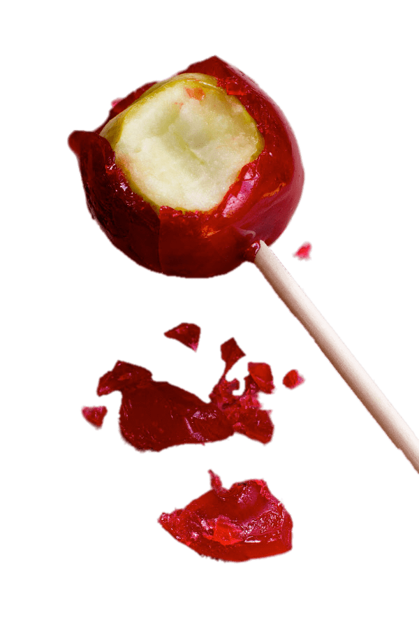 Partly Eaten Toffee Apple