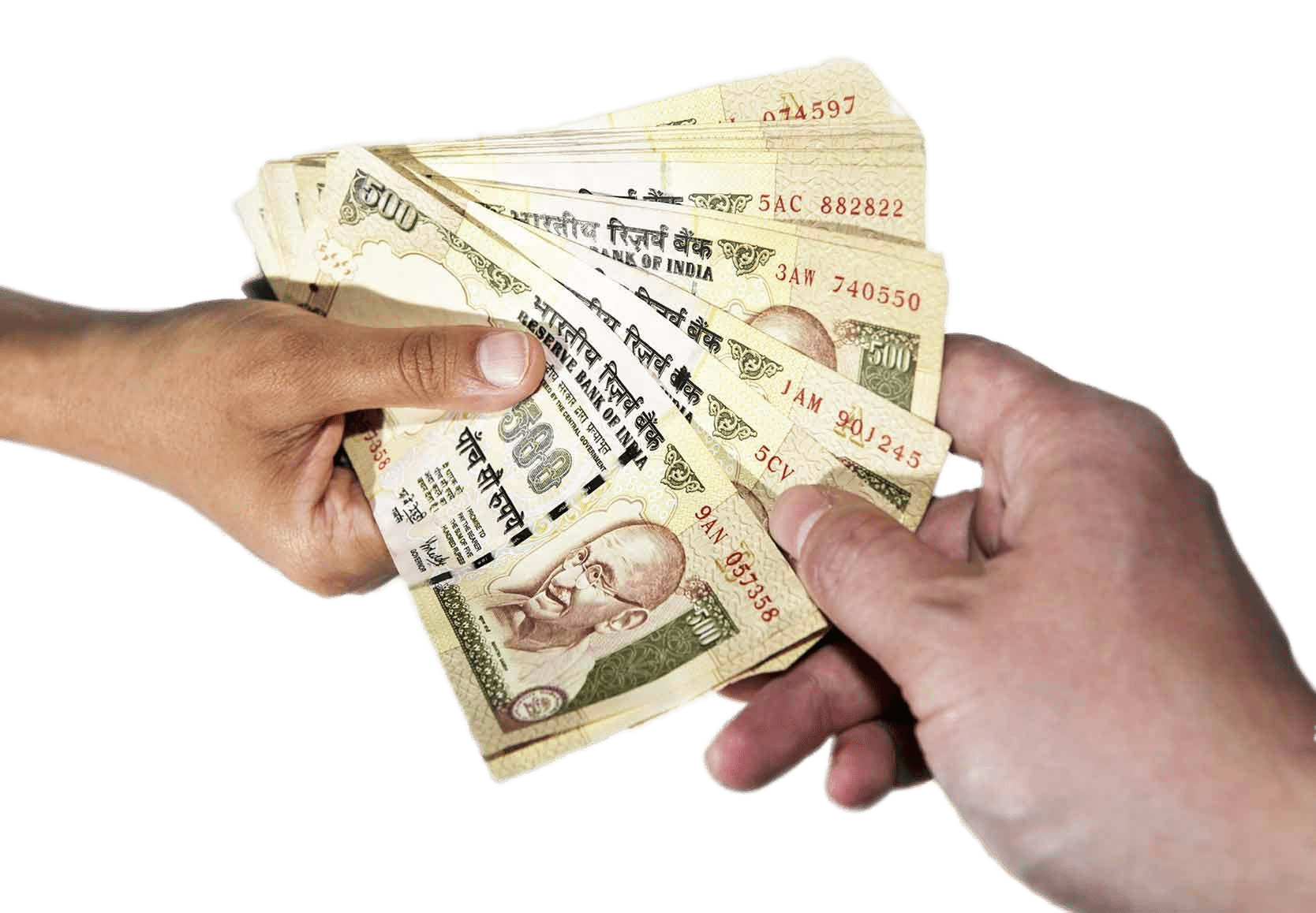 Rupees Passing Hands