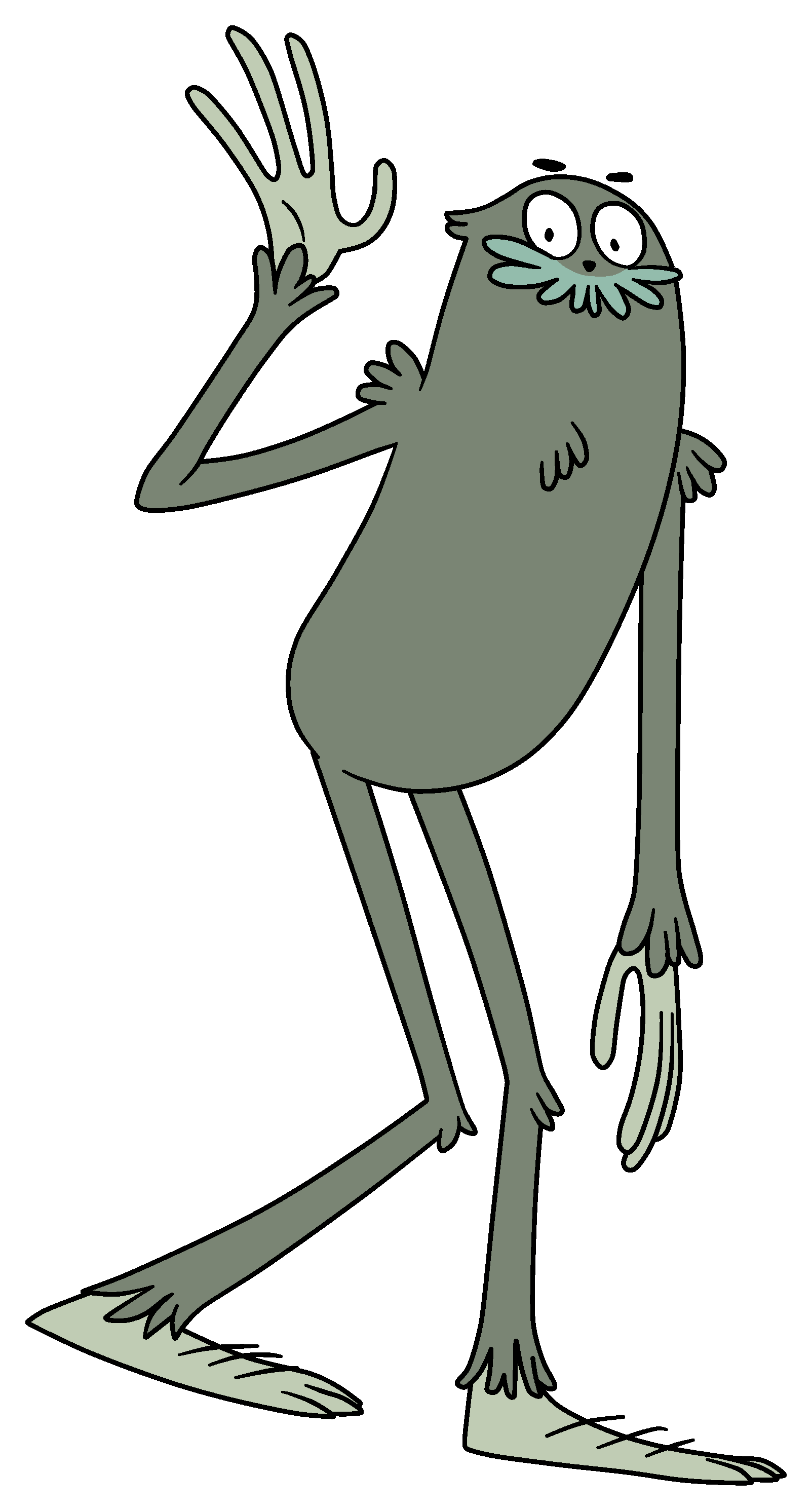 Bigfoot Charlie Waving