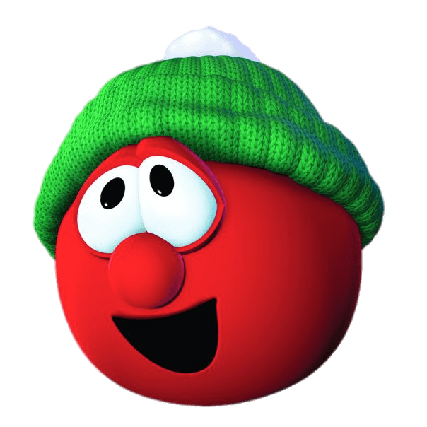Bob the Tomato Wearing Winter Hat