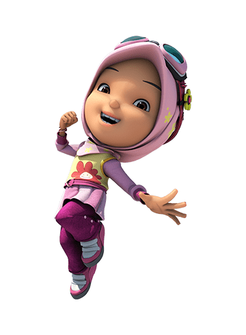 BoBoiBoy Character Yaya Jumping