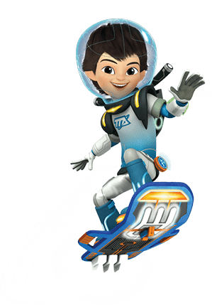 Captain Miles on His Hoverboard