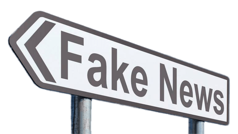 Fake News Direction Sign