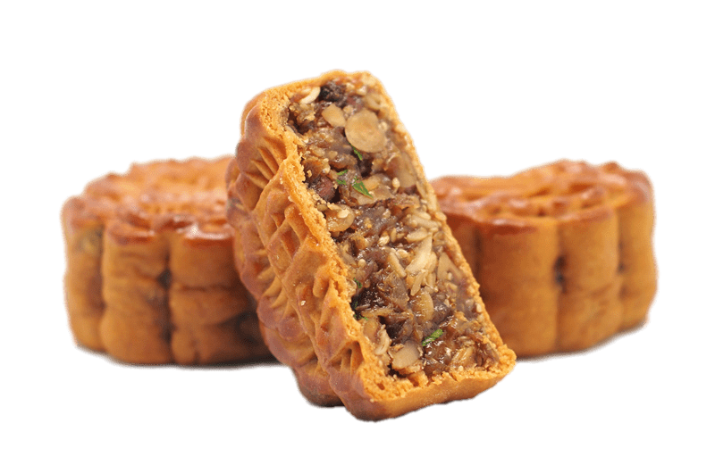 Raisin and Nut Filled Mooncakes