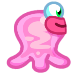 Sweeney Blob the Splodgy Sucker Looking Right