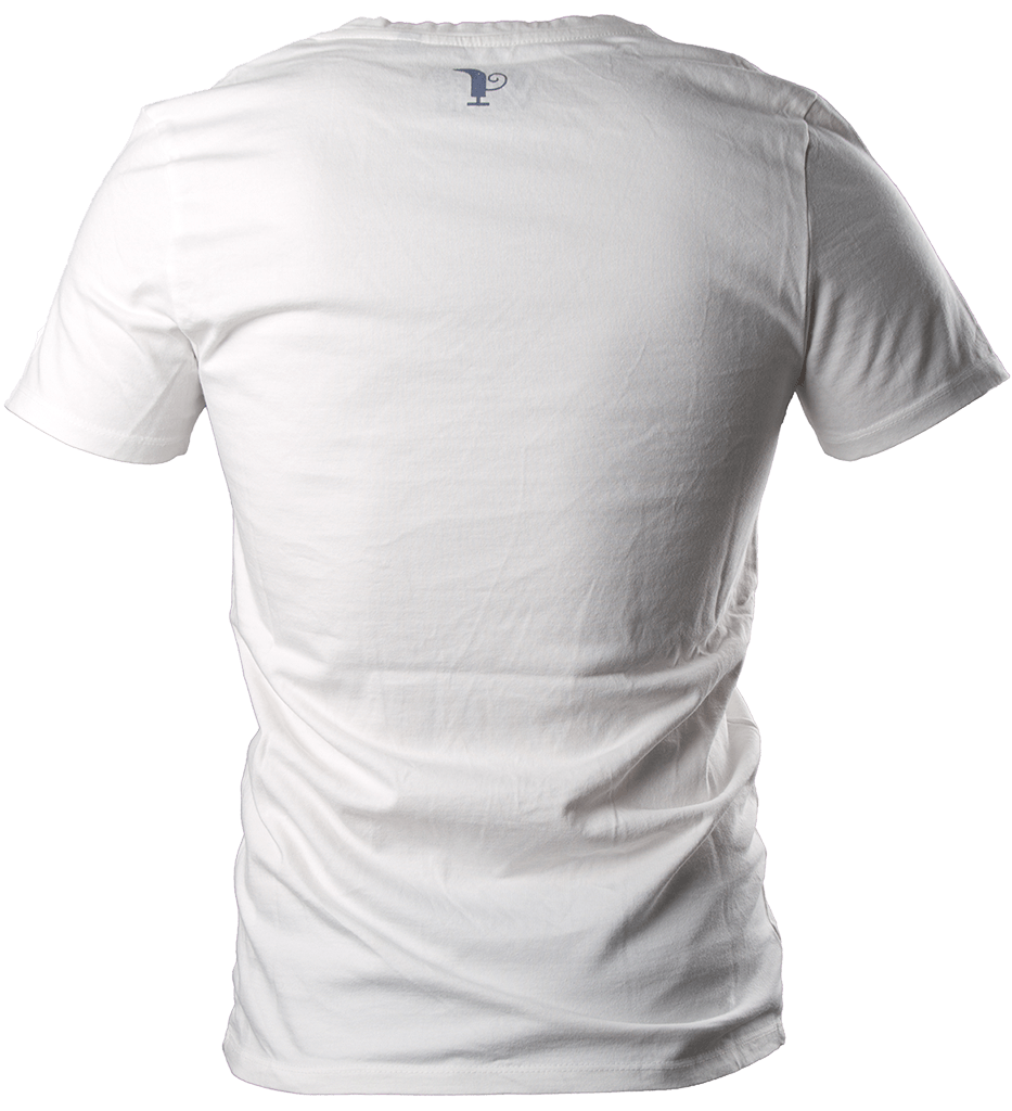 Polo White Back
