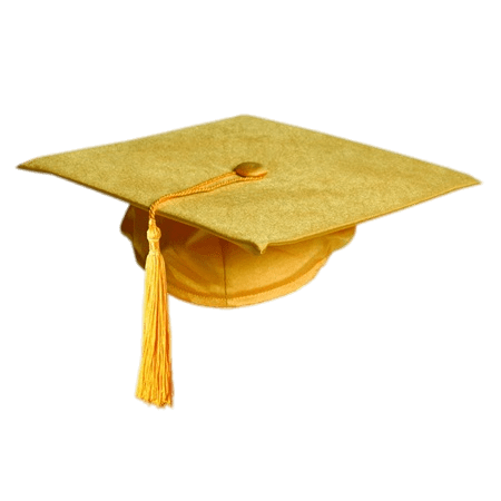 Gold Colour Graduation Hat