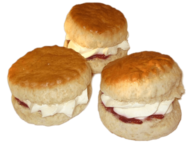 Scones Cream and Jam