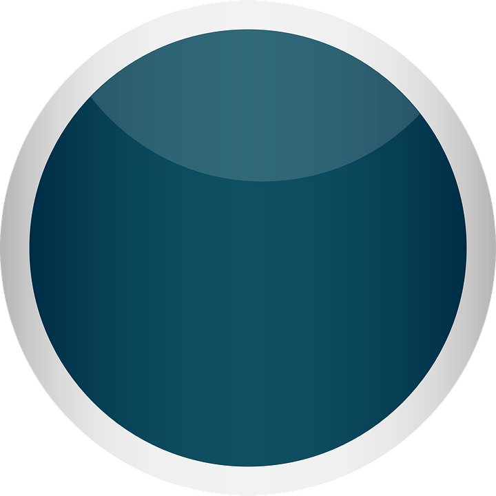 Blue Button With Grey Border