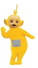 Teletubbies Lala Waving