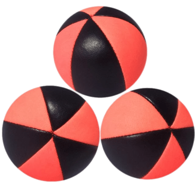 Two Coloured Juggling Balls