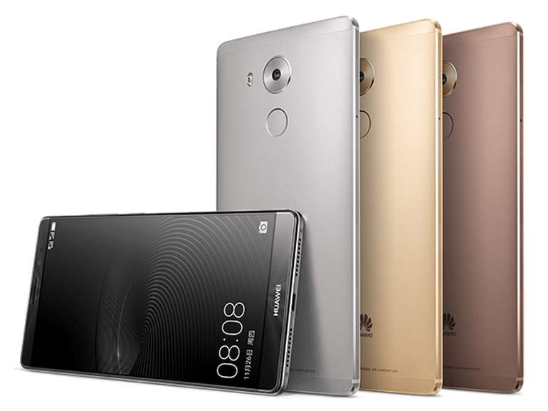 Group Of Huawei Smartphones