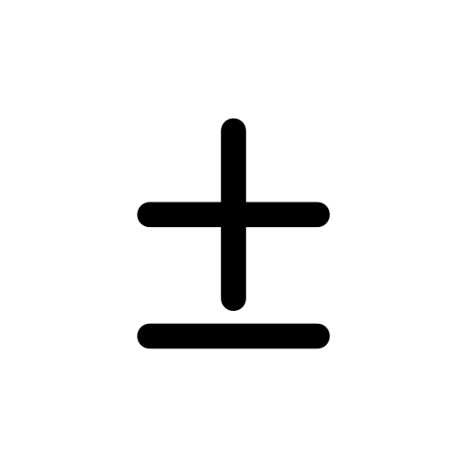 Plus or Minus