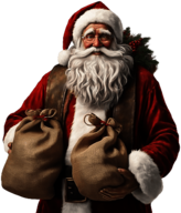 Rustic Santa Claus