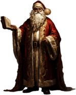 Vintage Santa Claus Figure