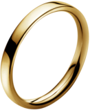 Single Gold Ring Jewelry