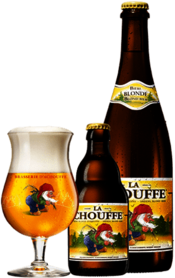 La Chouffe Blonde Glass Bottle