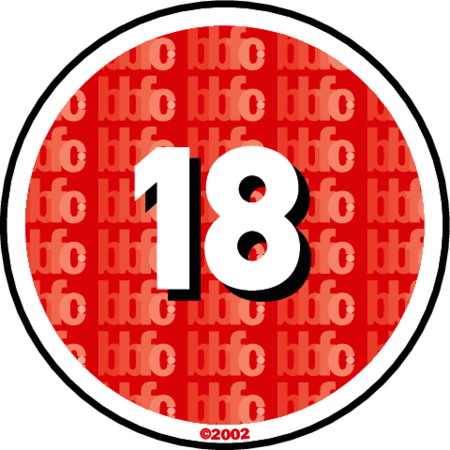BBFC 18 Certificate UK