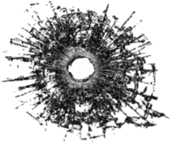 Bullet Hole Glass
