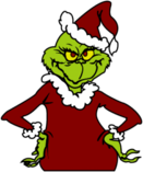 Christmas Grinch Santa Claus Cartoon
