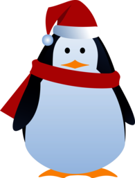 Christmas Penguin Cartoon