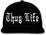 Thug Life Black Cap