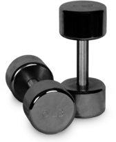 Dumbbells Silver