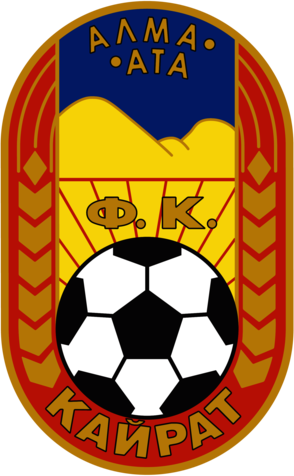 FK Kairat Alma-Ata (old logo of late '70's - 80s)