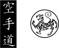 shotokan tiger - karate do kanji