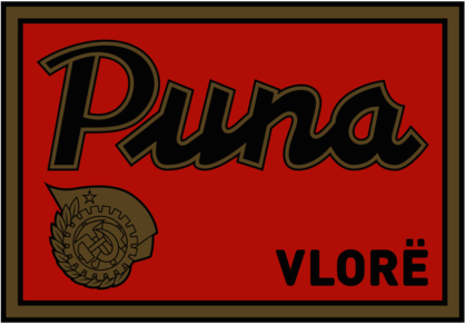 Puna Vlorë (1950's logo)