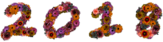 Happy New Year 2018 Flowers