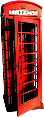 Red Telephone Booth In London