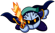 Kirby Meta Knight Holding Sword