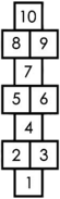 Traditional Hopscotch