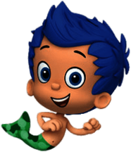 Bubble Guppies Gil Swimming