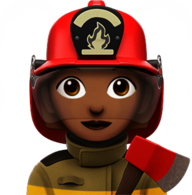 Apple Fireman Emoji