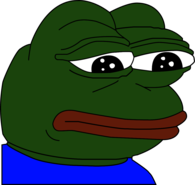 Sad Pepe FeelsBadMan