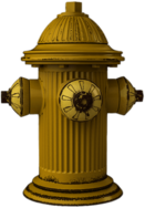 Yellow Fire Hydrant