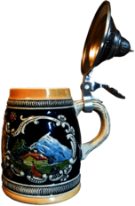 Beer Mug Mountain Decoration