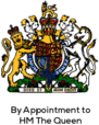 By Appointment To HM the Queen Label