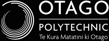 Otago Polytechnic - Horizontal Black