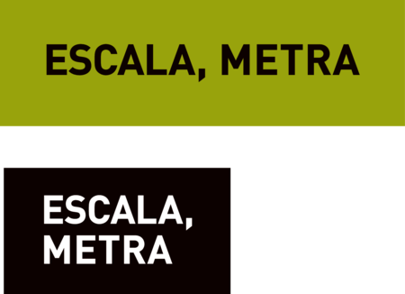 Escala, Metra