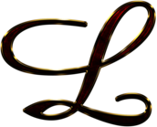 Capital Letter L Red
