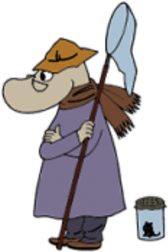 Hemulen With Fishing Net