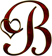 Valentine Capital Letter B