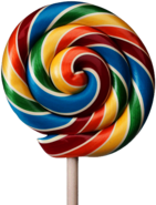Large Colourful Lollipop