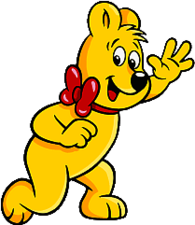 Haribo Goldbear Waving
