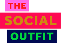 The Social Outfit logo tricolor